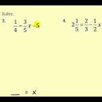 30 Solve Equations With Fractions Worksheet | Education Template For Solving Equations With Fractions Worksheet