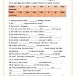 30 Spanish Subject Pronouns Worksheet | Education Template For Subject Pronouns In Spanish Worksheet