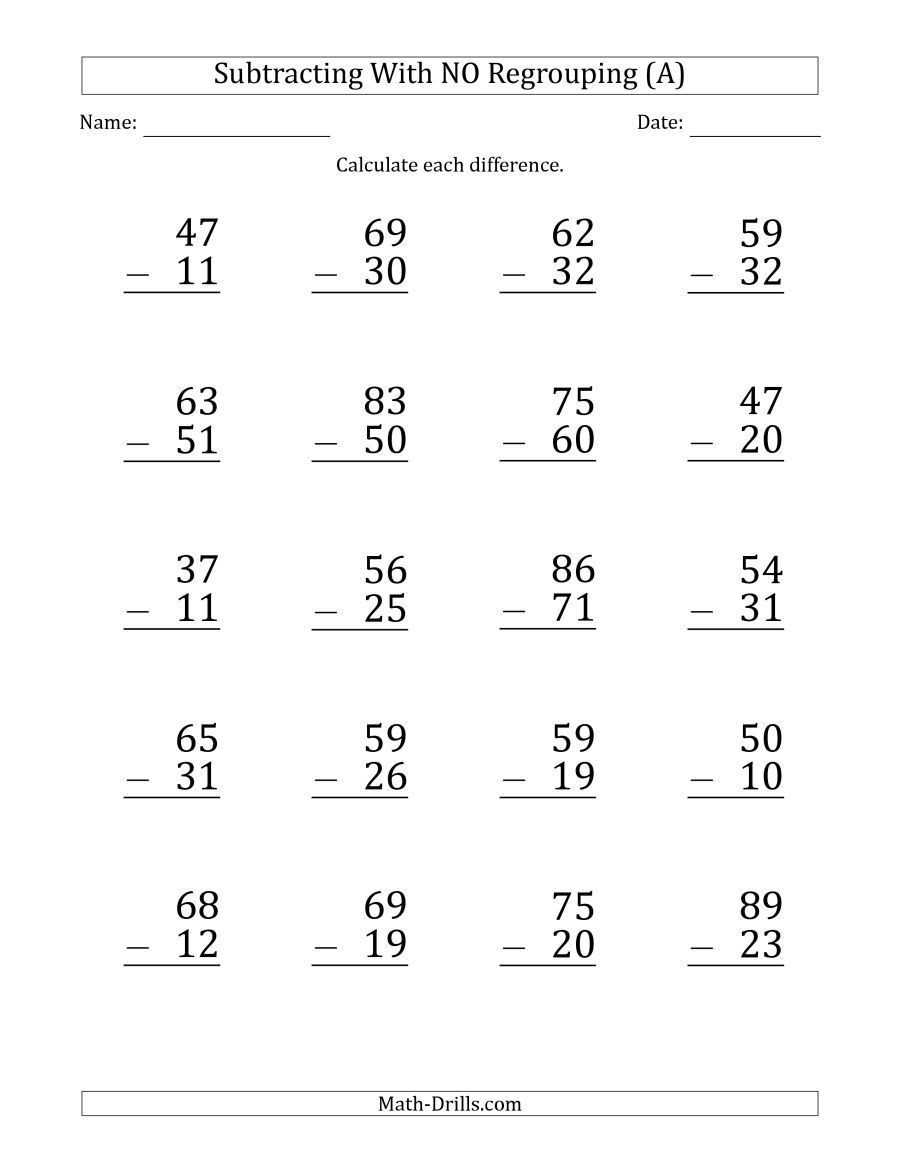 30 Subtracting Across Zeros Worksheet | Education Template inside Subtracting Across Zeros Worksheet