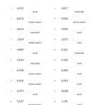 30 Terminating And Repeating Decimals Worksheet | Education Template In Terminating And Repeating Decimals Worksheet