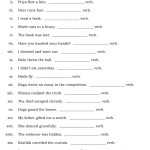 30 Transitive And Intransitive Verb Worksheet | Education Template With Transitive And Intransitive Verbs Worksheet