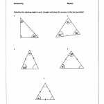 30 Triangle Angle Sum Worksheet | Education Template In Triangle Angle Sum Worksheet Answers
