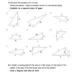 30 Trig Word Problems Worksheet Answers | Education Template with regard to Right Triangle Word Problems Worksheet