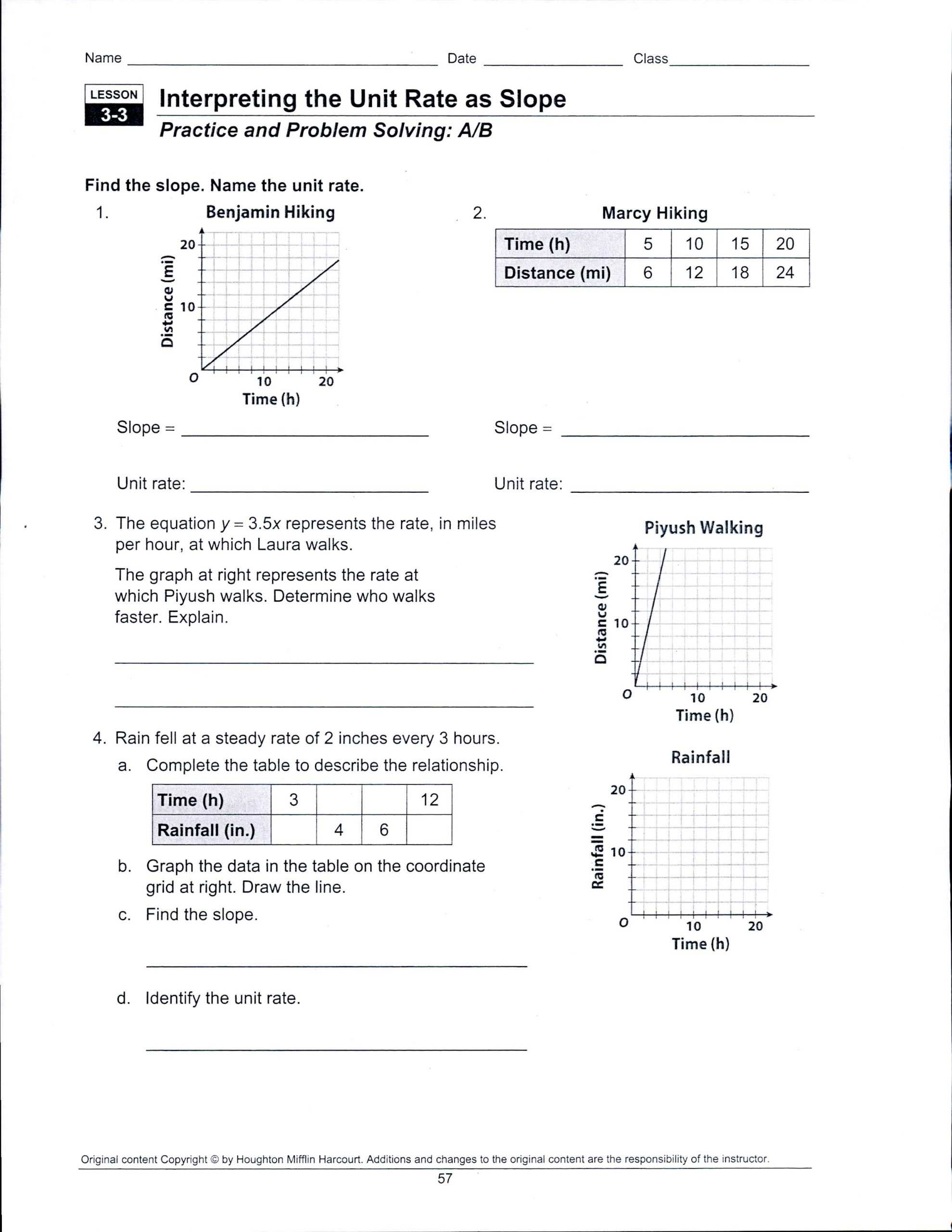 30 Unit Rate Worksheet 6Th Grade | Education Template in Finding Unit Rates Worksheet