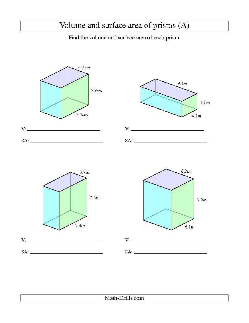 30 Volume Rectangular Prism Worksheet | Education Template Throughout Volume Rectangular Prism Worksheet