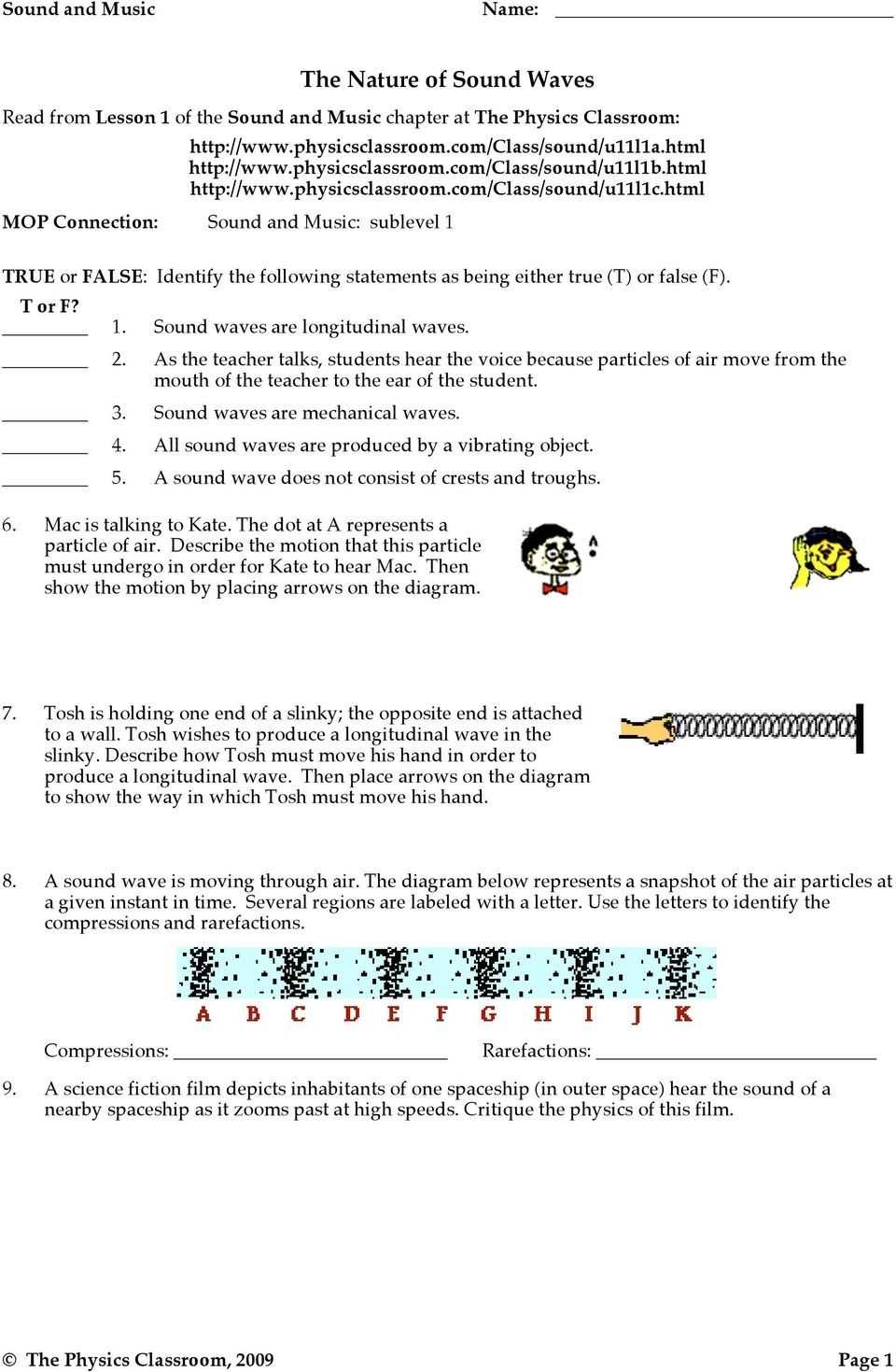 30 Waves Worksheet Answer Key | Education Template regarding Wave Review Worksheet Answer Key