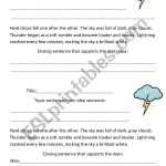 30 Writing A Topic Sentence Worksheet | Education Template In Writing A Topic Sentence Worksheet
