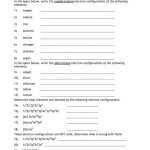 30 Writing Electron Configurations Worksheet Answer Key - Worksheet with regard to Electron Configuration Worksheet Answers