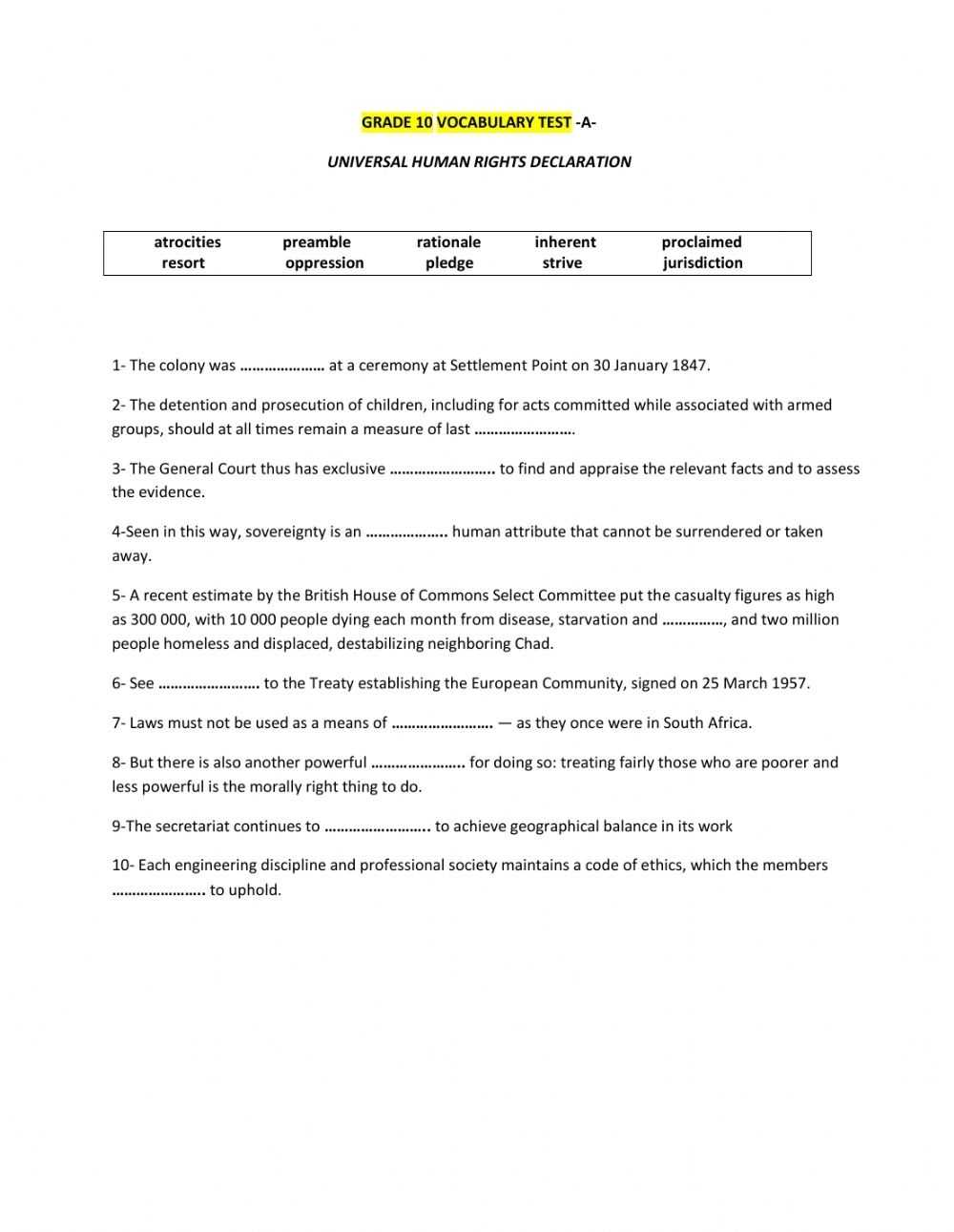 31 I Have Rights Worksheet Answers - Support Worksheet Pertaining To I Have Rights Worksheet Answers