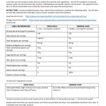 31 Nutrition Label Worksheet Answer Key Pdf – Labels 2021 Within Nutrition Label Worksheet Answer Key