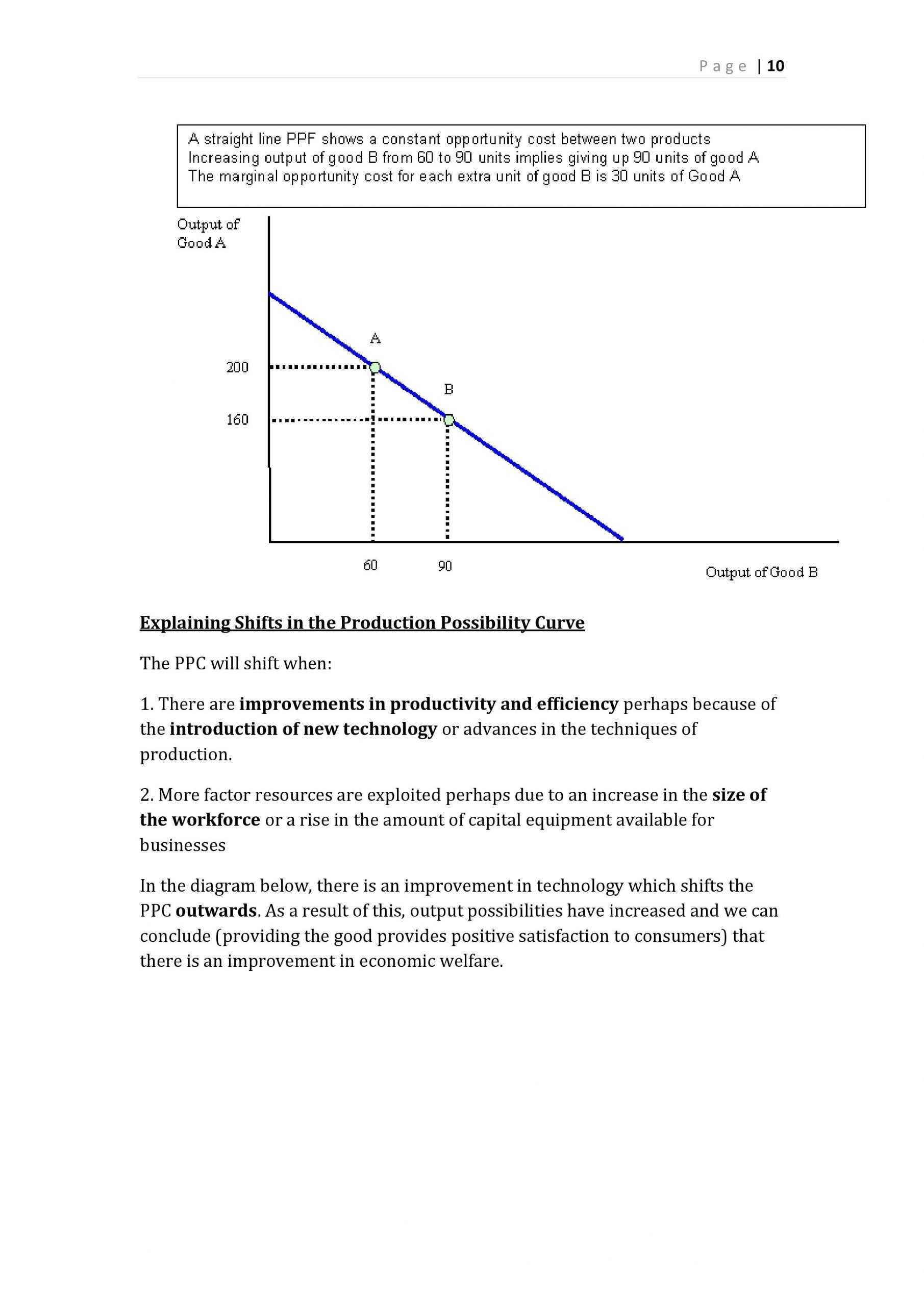 31 Production Possibilities Curve Worksheet Answers | Education Template Pertaining To Production Possibilities Frontier Worksheet