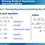 31 Solving Radical Equations Worksheet | Education Template With Solving Radical Equations Worksheet
