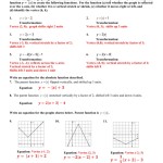 33 Absolute Value Functions And Graphs Worksheet – Support Worksheet Pertaining To Graphing Absolute Value Functions Worksheet