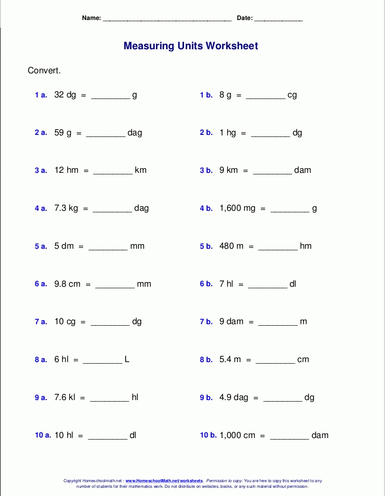 33 Metric System Conversions Worksheet Answers - Support Worksheet with regard to English To Metric Conversion Worksheet