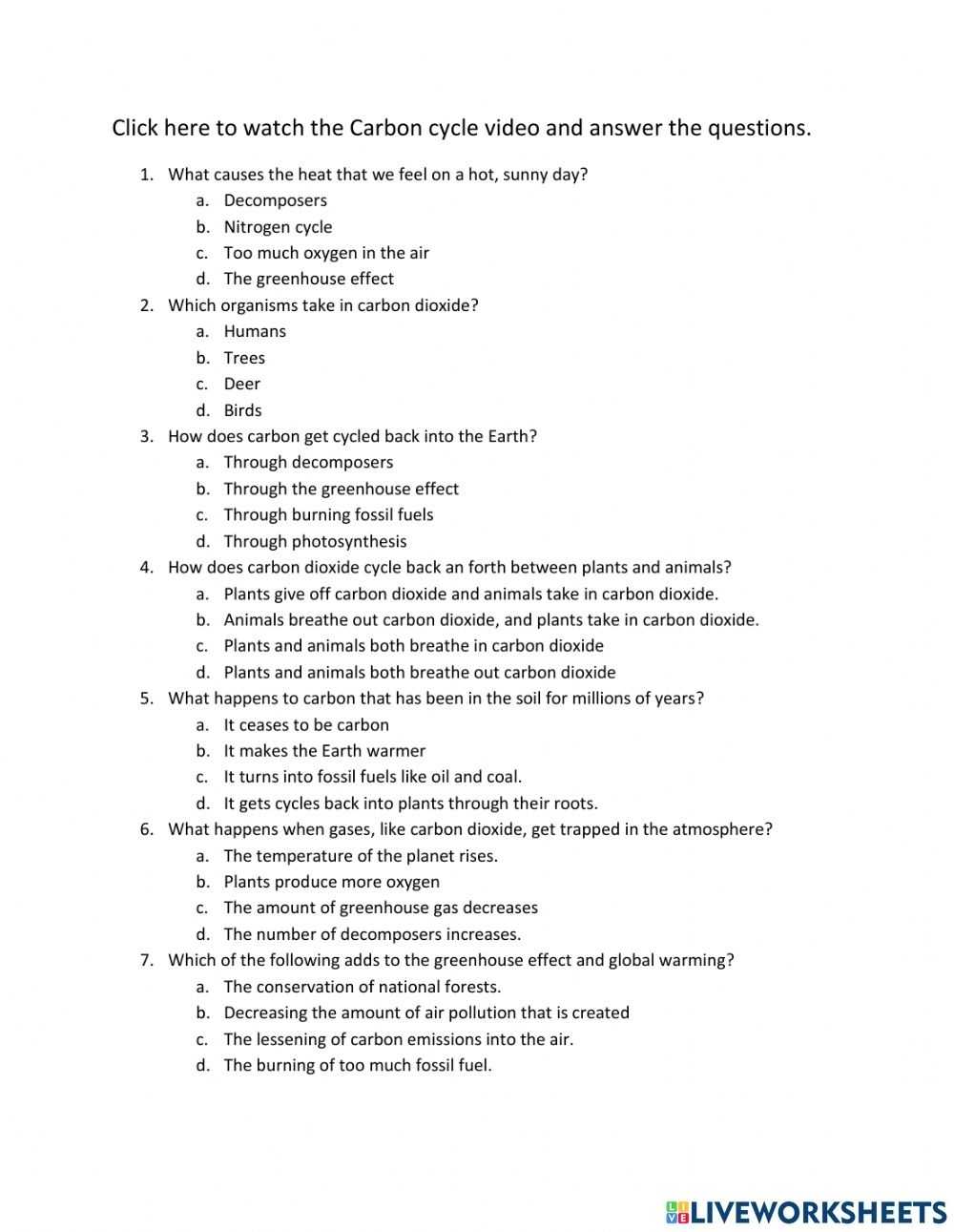 33 The Nitrogen Cycle Student Worksheet Answers - Support Worksheet with regard to Nitrogen Cycle Worksheet Answers