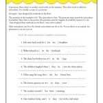 35 Pronoun Antecedent Agreement Worksheet 3Rd Grade – Worksheet Database Source 2020 Throughout Pronouns And Antecedents Worksheet