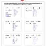38 Geometric Sequence Practice Worksheet - Worksheet For You within Geometric Sequence Practice Worksheet