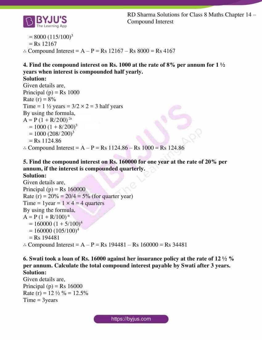 38 Simple Interest Worksheet Part 2 Answers - Worksheet Source 2021 for Compound Interest Worksheet Answers