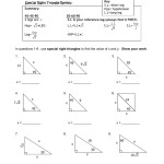 39 Special Right Triangles Worksheet – Worksheet Master Inside Special Right Triangles Worksheet