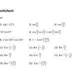 39 Trig Identities Worksheet 3.4 Answers – Worksheet Works For Trig Identities Worksheet With Answers