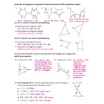 4 3 Practice Congruent Triangles Worksheet Answers — Db Excel With Triangle Congruence Worksheet Answers
