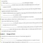 4 States Of Matter Worksheet Pdf | Fabtemplatez for States Of Matter Worksheet Pdf
