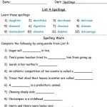 40 Commonly Misspelled Words Worksheet - Best Edu Resource Blog within Commonly Misspelled Words Worksheet