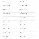 40 Solving One Step Equations Worksheet Pdf – Worksheet Master Regarding Solving Equations And Inequalities Worksheet