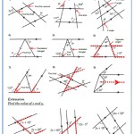 41 Angles Formed By Parallel Lines Worksheet Answers – Worksheet Works Within Angles In Transversal Worksheet Answers