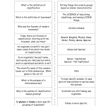 41 Biological Classification Worksheet Answer Key – Worksheet For You Regarding Biological Classification Worksheet Answer Key