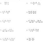 41 Rational Functions Worksheet With Answers – Worksheet Master Inside Rational Expressions Worksheet Answers