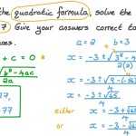 41 Using The Quadratic Formula Worksheet Answers Algebra 2 - Worksheet in Using The Quadratic Formula Worksheet