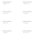 42 Solve Literal Equations Worksheet - Worksheet Master with Literal Equations Worksheet Algebra 1