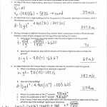 43 Kinematics Worksheet With Answers – Worksheet For Fun Intended For Kinematics Practice Problems Worksheet
