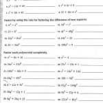 43 Worksheet Factoring Trinomials Answers – Worksheet Works In Factoring Polynomials Worksheet With Answers