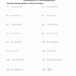 47 Solve Two Step Equations Worksheet | Chessmuseum Template Library With Regard To Two Step Equations Worksheet Answers