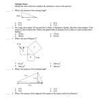 48 Pythagorean Theorem Worksheet With Answers [Word + Pdf] for Pythagorean Theorem Practice Worksheet