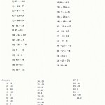 48 Subtracting Integers Worksheet Pdf | Chessmuseum Template Library Inside Subtracting Integers Worksheet Pdf