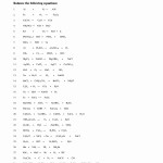49 Balancing Equations Practice Worksheet Answers | Chessmuseum Regarding Balancing Equations Practice Worksheet Answers
