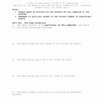 49 Mole Worksheet #1 | Chessmuseum Template Library With Mole Worksheet 1