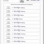 49 Si Unit Conversion Worksheet | Chessmuseum Template Library Regarding Si Unit Conversion Worksheet