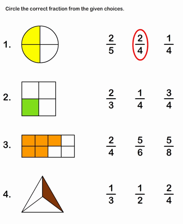 50 2Nd Grade Fractions Worksheet | Chessmuseum Template Library pertaining to 2nd Grade Fractions Worksheet