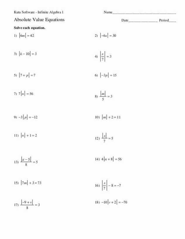 50 Absolute Value Inequalities Worksheet Answers | Chessmuseum Template Pertaining To Absolute Value Inequalities Worksheet Answers