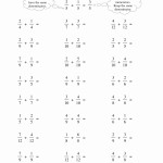 50 Adding Fractions Worksheet Pdf | Chessmuseum Template Library Regarding Adding Fractions Worksheet Pdf