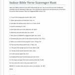 50 Bible Scavenger Hunt Worksheet | Chessmuseum Template Library Intended For Bible Scavenger Hunt Worksheet