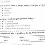 50 Conservation Of Energy Worksheet | Chessmuseum Template Library Inside Conservation Of Energy Worksheet
