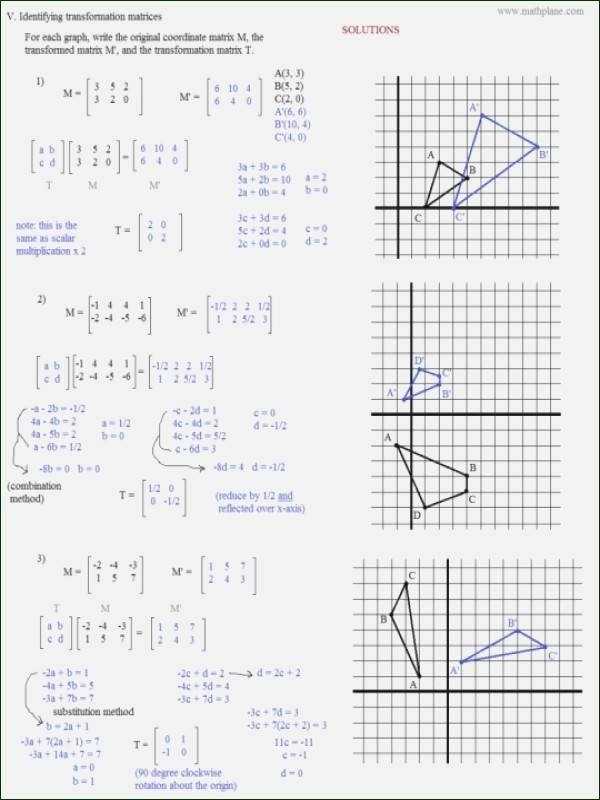 50 Dilations Translations Worksheet Answers | Chessmuseum Template Library within Dilations Translations Worksheet Answers