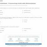 50 Dimensional Analysis Worksheet Answer Key | Chessmuseum Template Library Inside Dimensional Analysis Worksheet Answer Key