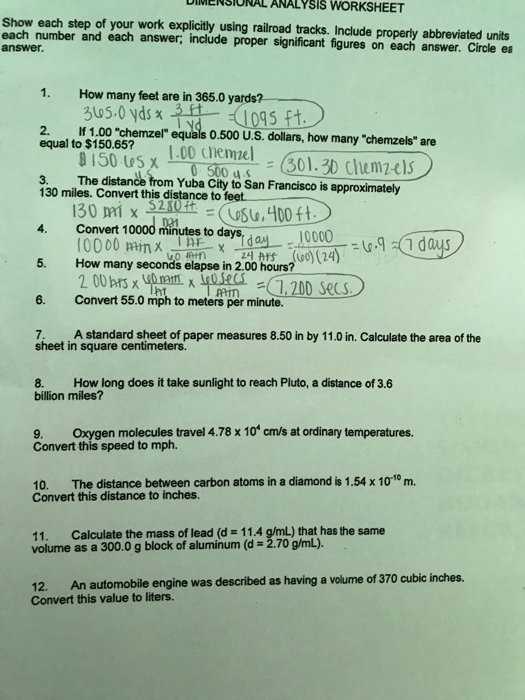 50 Dimensional Analysis Worksheet Answer Key | Chessmuseum Template Library Intended For Dimensional Analysis Worksheet Answer Key
