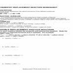 50 Double Replacement Reaction Worksheet | Chessmuseum Template Library Regarding Double Replacement Reaction Worksheet